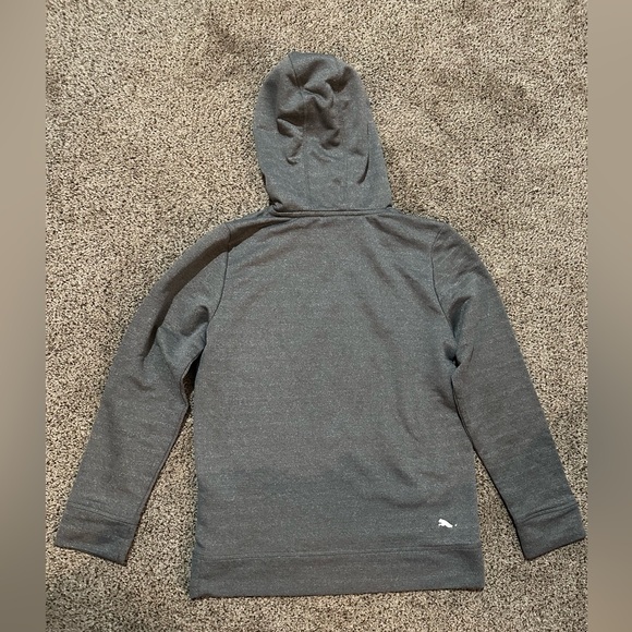 PUMA Kids Charcoal Hoodie - Picture 6 of 7
